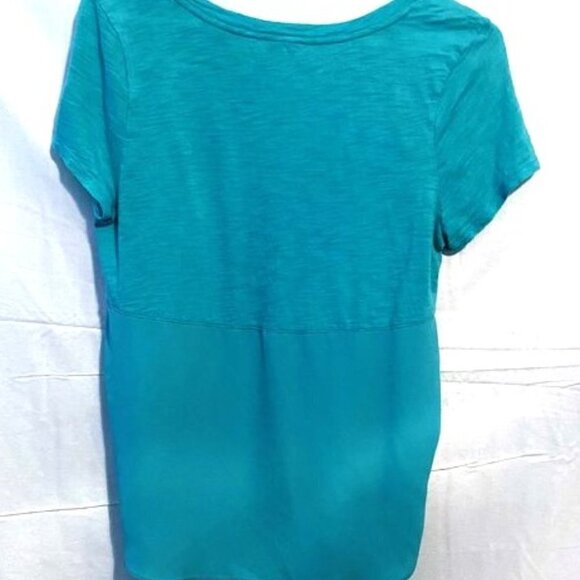 Daily 3 for $25 NWOT EXPRESS SIZE SMALL LIGHT WEIGHT LONGLINE LIGHT TEAL - Picture 7 of 13